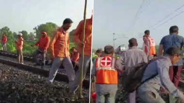 Gondia Train Derailment: 2 Injured in Collision Between Passenger and Goods Trains in Maharashtra